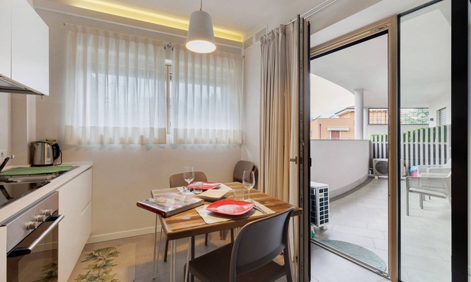 Borgo Trento Appartement | Apartment 'Green House 103' with Balcony, Wi-Fi and Air Conditioning
