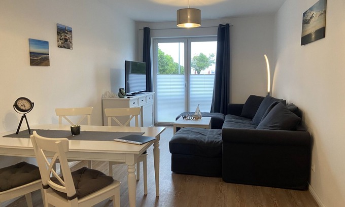 Barth Appartement | Appartement-"Hafenquartier"-Salle de bain privée séparée