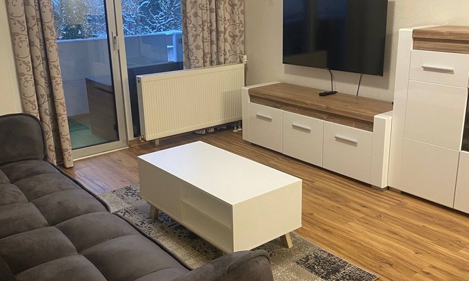 Bad Harzburg Appartement | Appartement "Harz Mit Elan" avec vue sur les montagnes, balcon et Wi-Fi