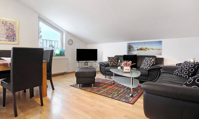 Binz Appartement | Appartement "Haus A Cappella B6" avec balcon et Wi-Fi