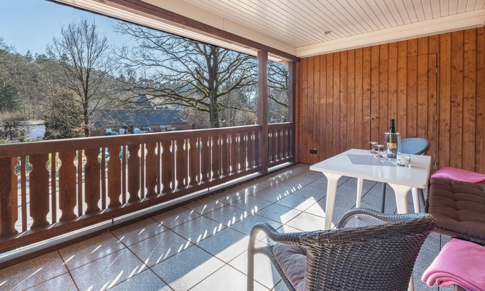 Undeloh Appartement | Appartement "Haus Wacholder 2" avec balcon et Wi-Fi