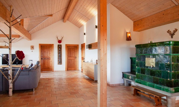 Hoechenschwand Appartement | Appartement "Hirsch-Lounge" avec vue sur la montagne, balcon et Wi-Fi