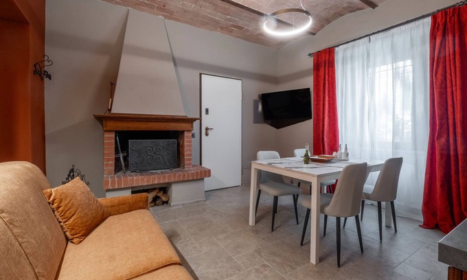 Semproniano Appartement | Apartment 'Il Rifugio Illuminato - Morellino' with Shared Garden, Wi-Fi and Air Conditioning