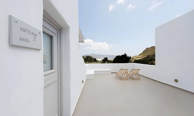 Psathi Maison | Appartement dans un hôtel 'Maisonette No 3 90 Squares Meters' avec vue sur mer