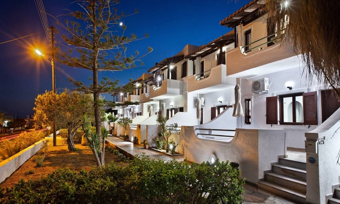 Ferma Appartement | Appartement dans un hôtel 'avec vue sur le jardin-Creta' avec vue sur la montagne et climatisation