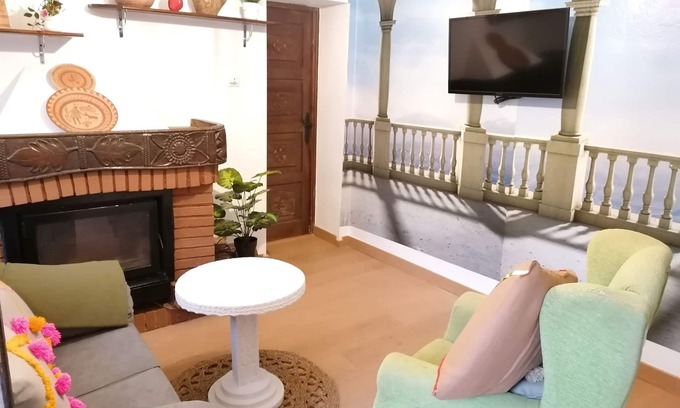 Sales Cottage | Appartement dans une maison rurale avec un grand jardin à 5 minutes de la plage