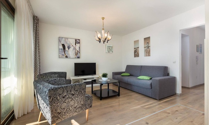 Skatari Appartement | Appartement א Skatari avec terrasse