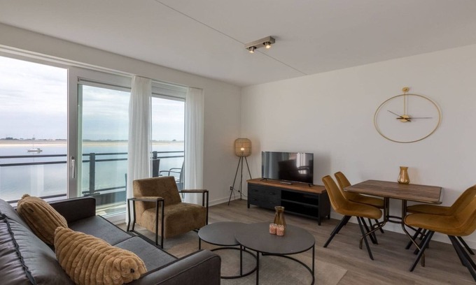 Sint-Annaland Appartement | Appartement avec vue sur le port de plaisance