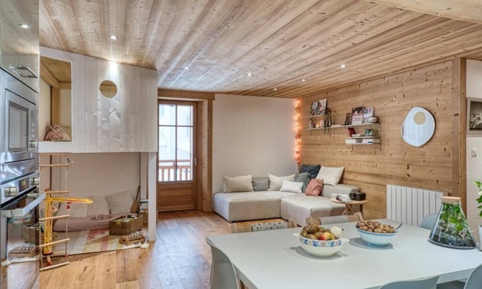 Praz-sur-Arly Appartement | Apartment in the heart of the village