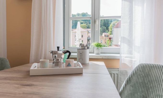 Konigstein an der Elbe Appartement | Apartment in the heart of Königstein with parking lot