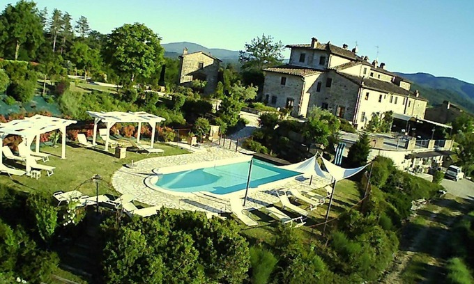 Anghiari Appartement | Appartement au coeur d'une très belle propriété en pleine campagne toscane.