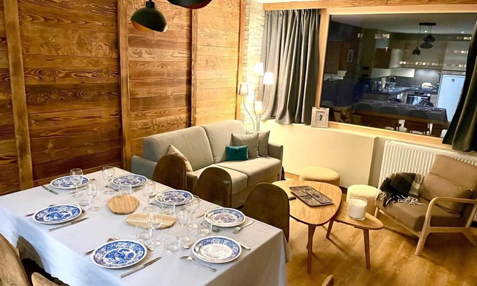 Le Cret Appartement | Appartement Val d'Isère, 2 chambres, idéal pour les familles, proche du centre
