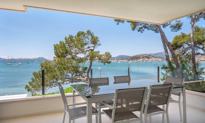 Puerto de Pollensa Appartement | Appartement 'Isabela 3 habitaciones' avec vue sur mer, A/C, Wi-Fi et terrasse