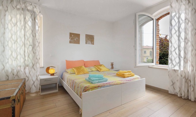 Castelnuovo del Garda Appartement | Appartement 'Pozzo Dei Desideri Asia' avec Wi-Fi et climatisation