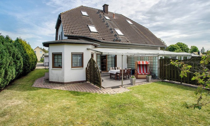 Sundhagen Appartement | Appartement 'K Schröder' avec terrasse privée, jardin privé et Wi-Fi