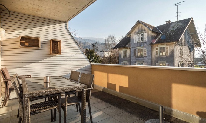 Schwarzach Appartement | Appartement "Kilian" avec vue sur les montagnes, balcon et Wi-Fi.