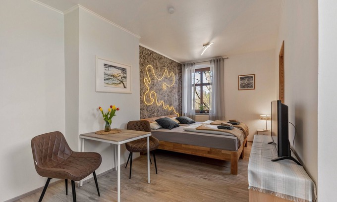 Klosterheide Appartement | Appartement 'Kleine Mit Garten' avec terrasse partagée, jardin partagé et Wi-Fi