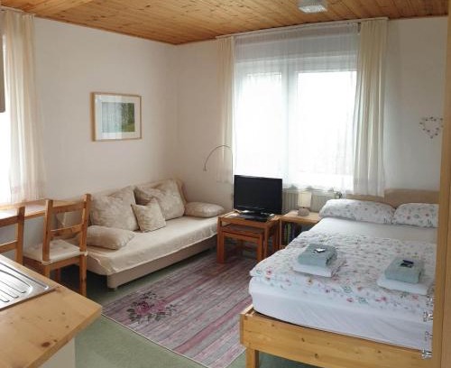 Serrahn Appartement | Apartment Kletterrose, Seenähe, Mecklenburgische Seenplatte