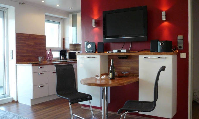 Horumersiel Appartement | Appartement 'Korthals 42' avec vue sur mer et balcon