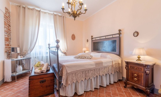 Cortona Appartement | Appartement 'L'Olivo Casa del Nonno Bingheri' avec jardin partagé et Wi-Fi