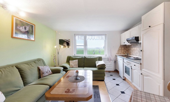 Neuenkirchen Appartement | Appartement 'Landferien Schütt' avec balcon