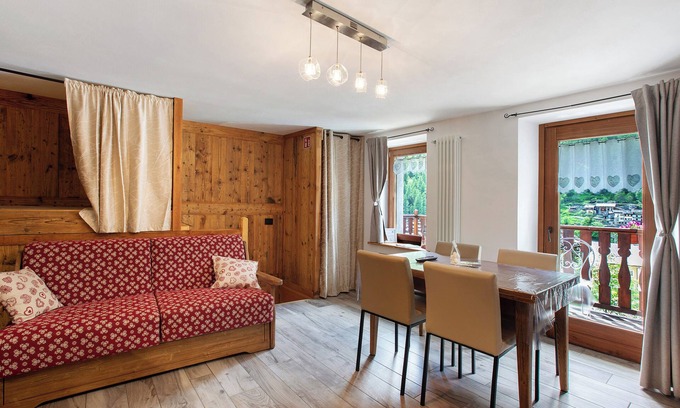 Degioz Appartement | Appartement 'Les Cles - Achillea' avec vue sur la montagne et balcon