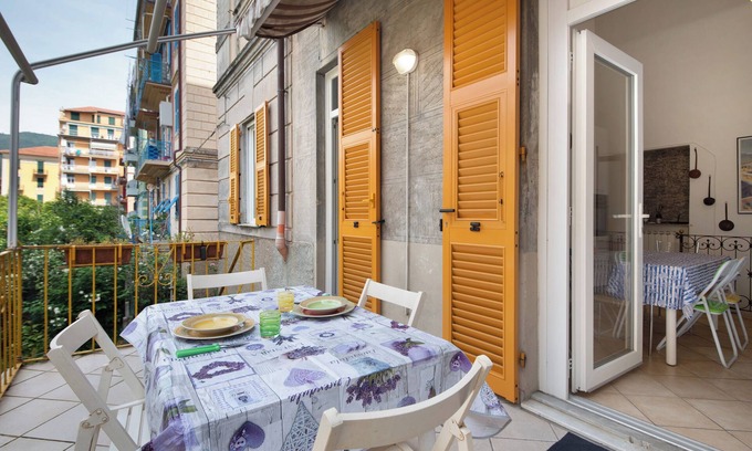 Levanto Appartement | Appartement 'Levanto A 50 Metri' avec terrasse privée et Wi-Fi
