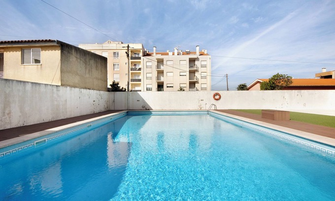 Vagos Appartement | Appartement 'Live Vagueira Beach' avec vue sur la mer, piscine partagée et Wi-Fi
