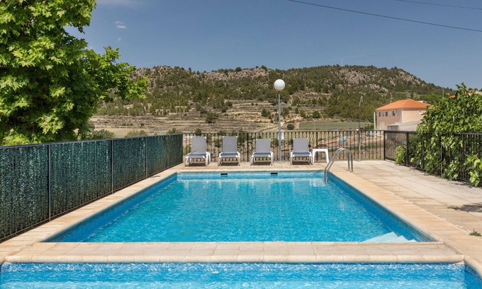 Calar de la Santa Maison | Appartement 'Los Pozos I' avec vue sur la montagne, piscine partagée et Wi-Fi