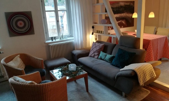 Lemberg Appartement | Appartement "Ludwig Im Künstlerhaus" avec jardin privé et Wi-Fi