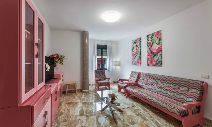 Puntallana Appartement | Apartment 'Lujan 6f Entre Sueños Y Realidad' with Sea View, Wi-Fi and Air Conditioning