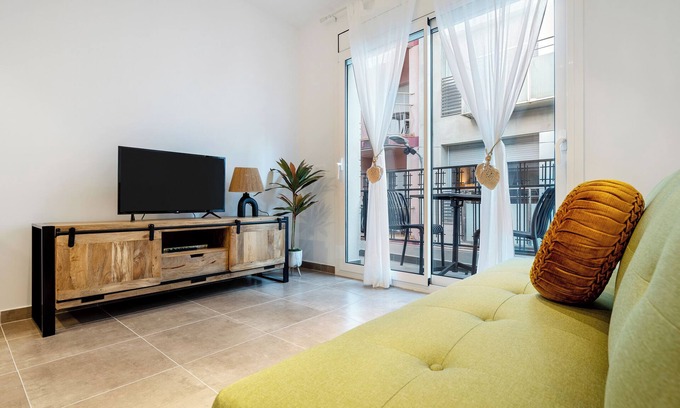 Calafell Appartement | Appartement 'Mabicarent Playa 2' avec terrasse privée, Wi-Fi et climatisation
