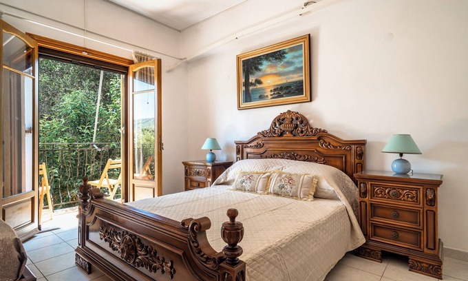 Kateleios Appartement | Appartement "Makis Katelios" avec balcon, Wi-Fi et climatisation