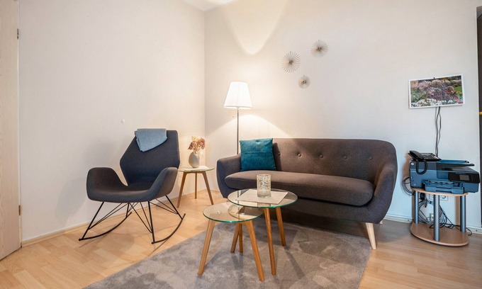 Muritz Appartement | Appartement "Markgraf 8" avec jardin partagé, balcon et Wi-Fi