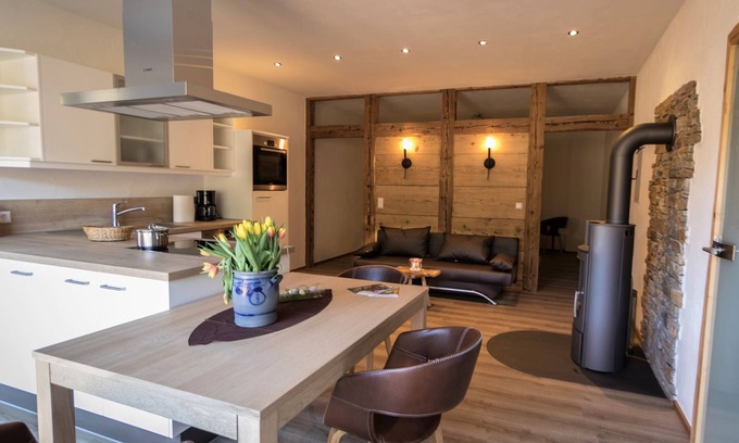 Alpirsbach Appartement | Appartement 'Ferienwohnung Maulbetsch' avec terrasse privée, jardin privé et Wi-Fi