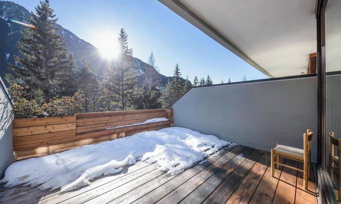 Mazzin Appartement | Appartement "Mazzin" avec vue sur les montagnes, terrasse et Wi-Fi