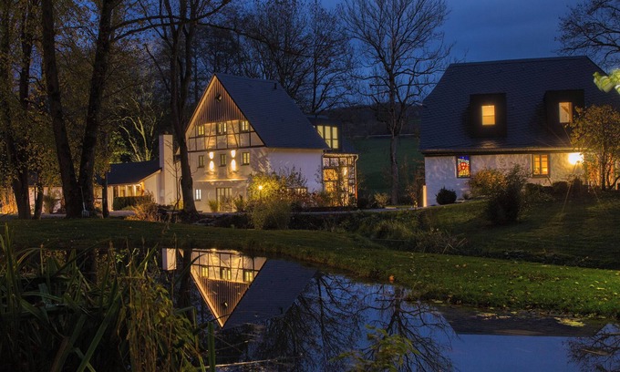 Brilon Appartement | Appartement 'Michels Mühle - Pitt Sin Atelier' avec terrasse privée, jardin privé et Wi-Fi