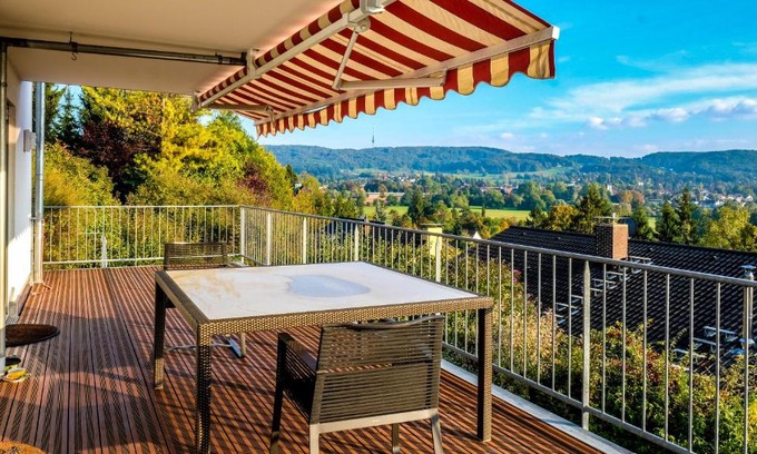 Weil am Rhein Appartement | Apartment mit Fernsicht, nahe Schweizer Grenze