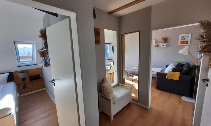 Norderney Appartement | Apartamento 'Möwennest By Deju' con Wi-Fi