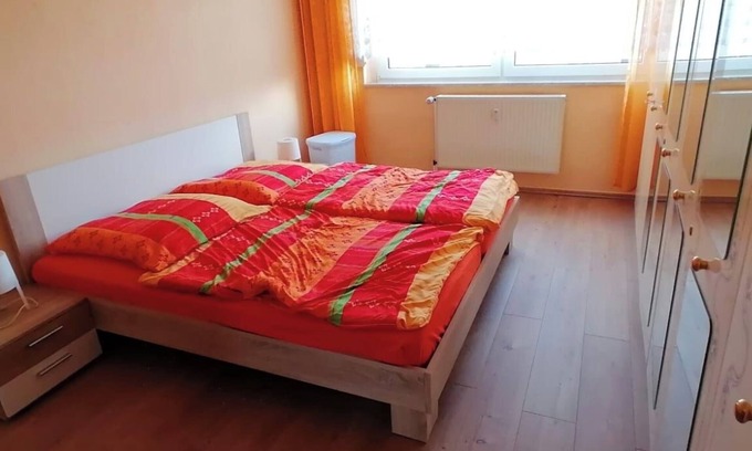 Mucheln Appartement | Appartement "Mücheln 1" avec balcon et Wi-Fi