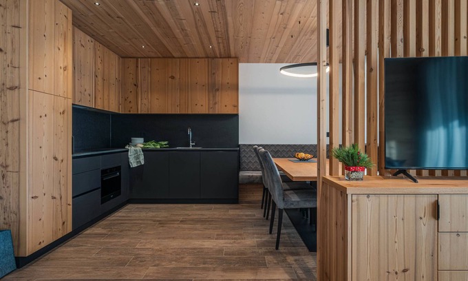 Spormaggiore Appartement | Appartement 'Mugo' avec vue sur les montagnes, Wi-Fi et climatisation