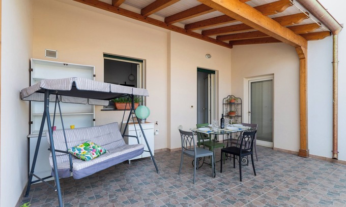 Montesano Salentino Appartement | Appartement "Nonna Rosa" avec terrasse privée, Wi-Fi et climatisation