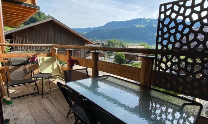 Morzine Appartement | Appartement Narcisse*** 3Chambres 5Pax dans maison privative, quartier calme
