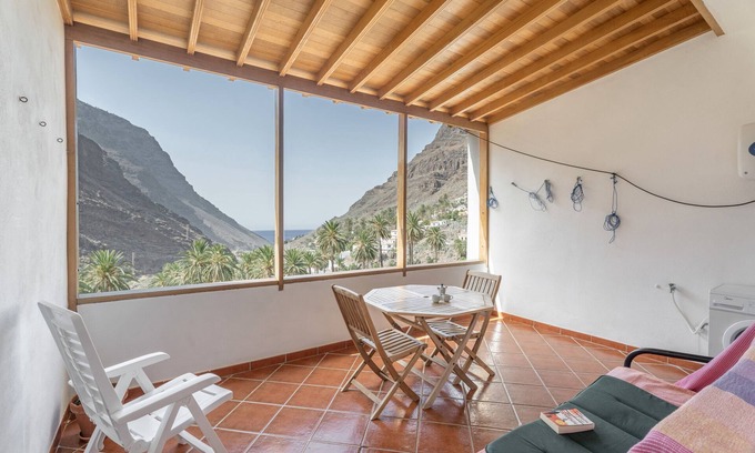 Valle Gran Rey Appartement | Apartment 'Nayara A' with Sea View, Balcony and Wi-Fi
