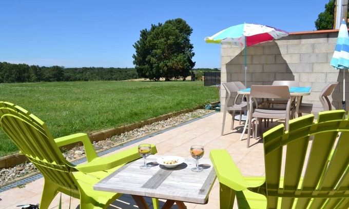 Saint-Papoul Maison | Appartement près de Carcassonne et Castelnaudary avec piscine chauffée, parking
