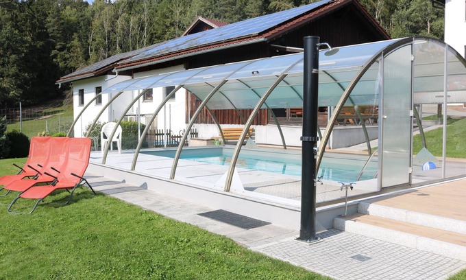 Viechtach Appartement | Apartment Penzkofer Hirschenstein south-facing slope with pool