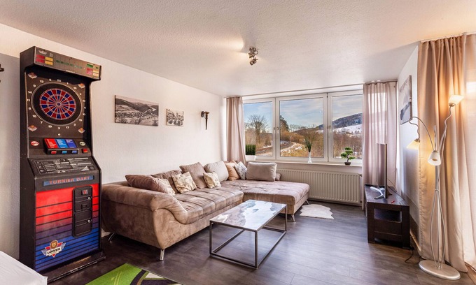 Willingen Appartement | Appartement "Piste 1" avec terrasse partagée, balcon et Wi-Fi