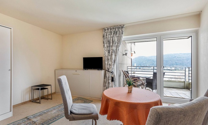 Bad Hoenningen Appartement | Appartement "Rheinapartment Dependance 8" avec balcon et Wi-Fi