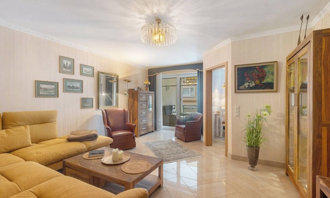 Bad Orb Appartement | Appartement 'Ferienwohnung Roswitha Am Park' avec balcon