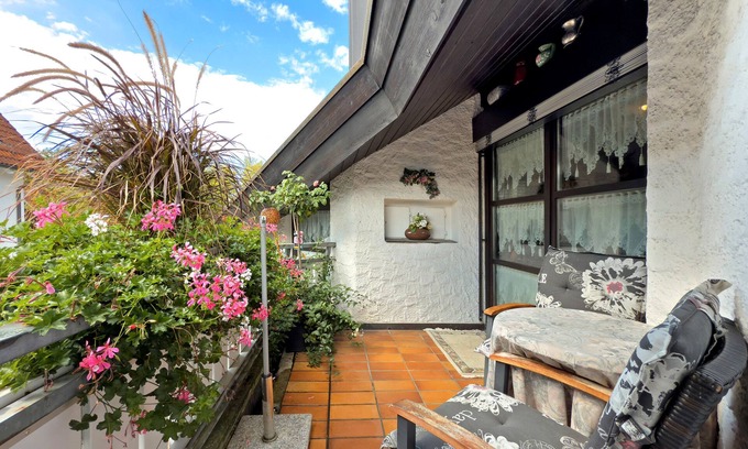 Langenargen Appartement | Appartement "Schindele" avec vue sur les montagnes, balcon et Wi-Fi